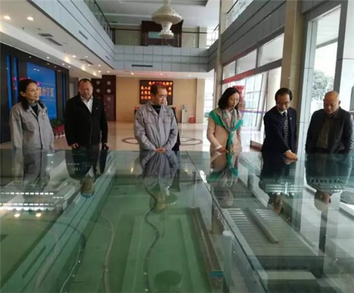 成都市總工會黨組成員副主席高永虹一行到普什寧江機床調研 成都市總工會黨組成員副主席高永虹一行到普什寧江機床調研