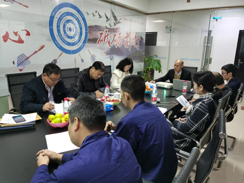 歐森泵業(yè)迎來中石化石油機械三機分公司領(lǐng)導(dǎo)蒞臨視察指導(dǎo) 歐森泵業(yè)迎來中石化石油機械三機分公司領(lǐng)導(dǎo)蒞臨視察指導(dǎo)
