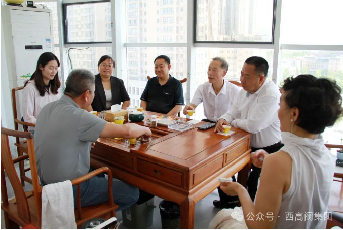 西安鑄鍛協(xié)會(huì)理事長(zhǎng)王璋一行到西高閥集團(tuán)走訪調(diào)研 西安鑄鍛協(xié)會(huì)理事長(zhǎng)王璋一行到西高閥集團(tuán)走訪調(diào)研