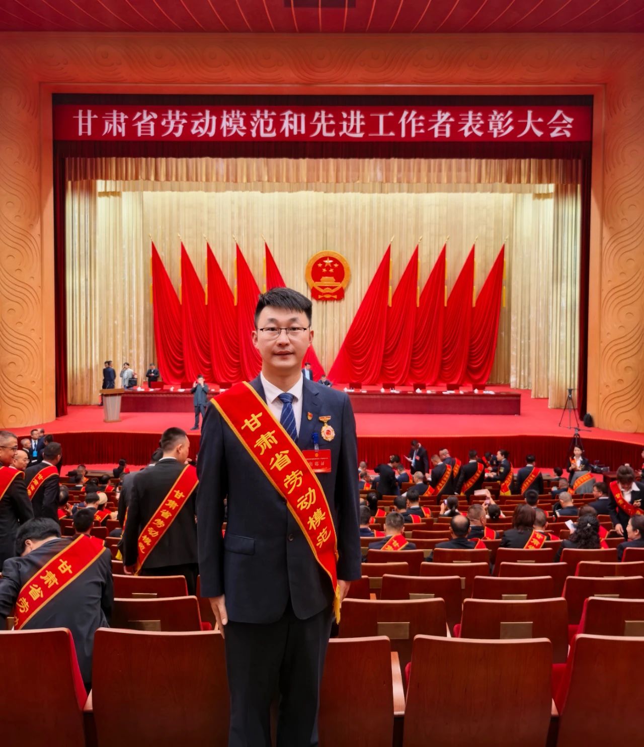 蘭州高壓閥門郝宏達(dá)同志榮獲“甘肅省勞動模范”稱號 蘭州高壓閥門郝宏達(dá)同志榮獲“甘肅省勞動模范”稱號