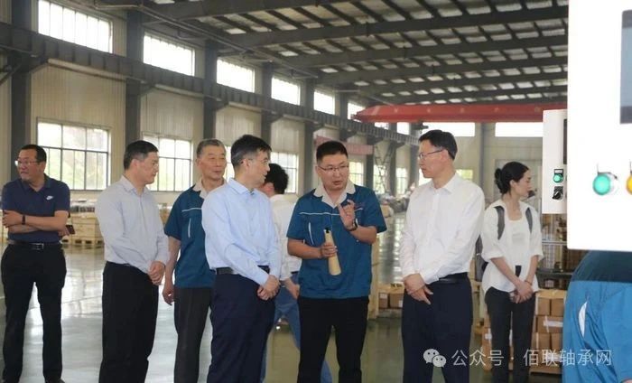 國機精工集團與洛陽軸研科技領導蒞臨開元軸承考察交流 國機精工集團與洛陽軸研科技領導蒞臨開元軸承考察交流